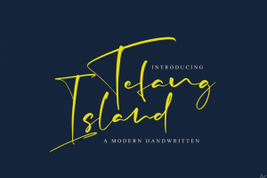 Tefang Island Font