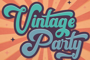 Vintage Party Bold Script Font