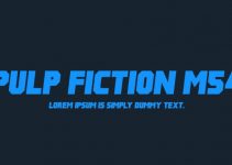 Pulp Fiction M54 Font Family