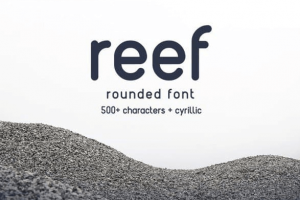 Reef Round Font