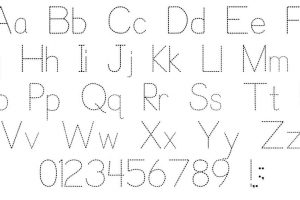 Trace Font