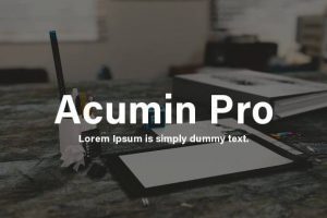 Acumin Pro Font Family