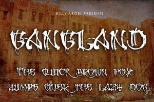 Gangland Font