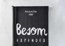 Besom Brush Font