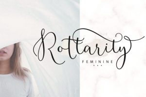 Rottarity Feminine Script Font