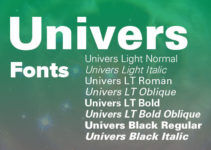 Univers Font