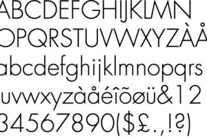 Futura Font
